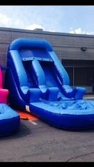 ASJ - 14' Slide, 3 in 1 Slide, Climb, Slide, Basketball Hoop! ASJ - 14' Slide, 3 in 1 Slide, Climb, Slide, Basketball Hoop!